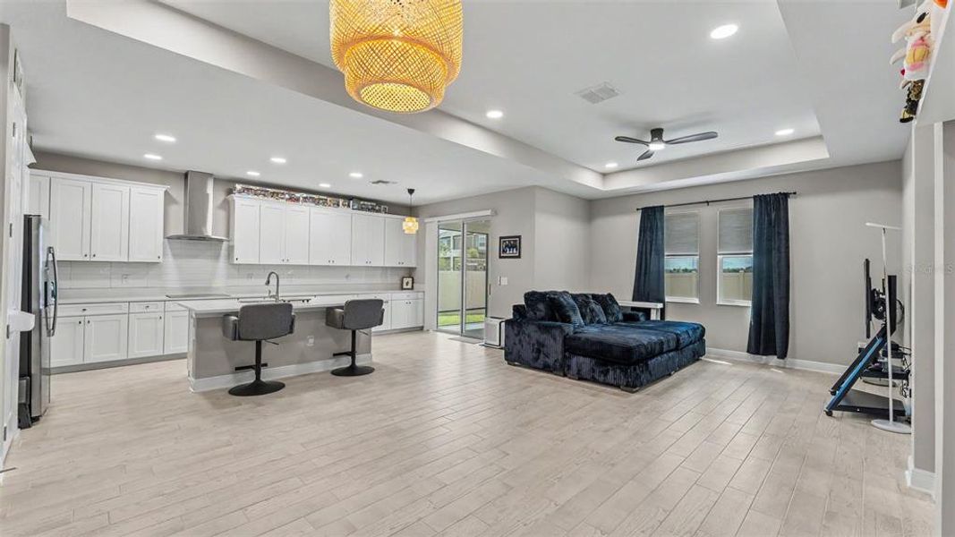 Furnished interior view inside a new home in , Lakeland (Image 13).