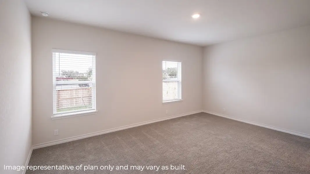 Spacious, unfurnished interior of a new home in Terra Vista, Lubbock (Image 10).
