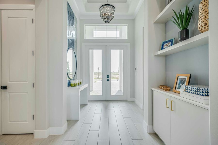 2D floor plan layout for the Sage by GHO Homes in Belterra, Port St. Lucie, FL (Image 29).