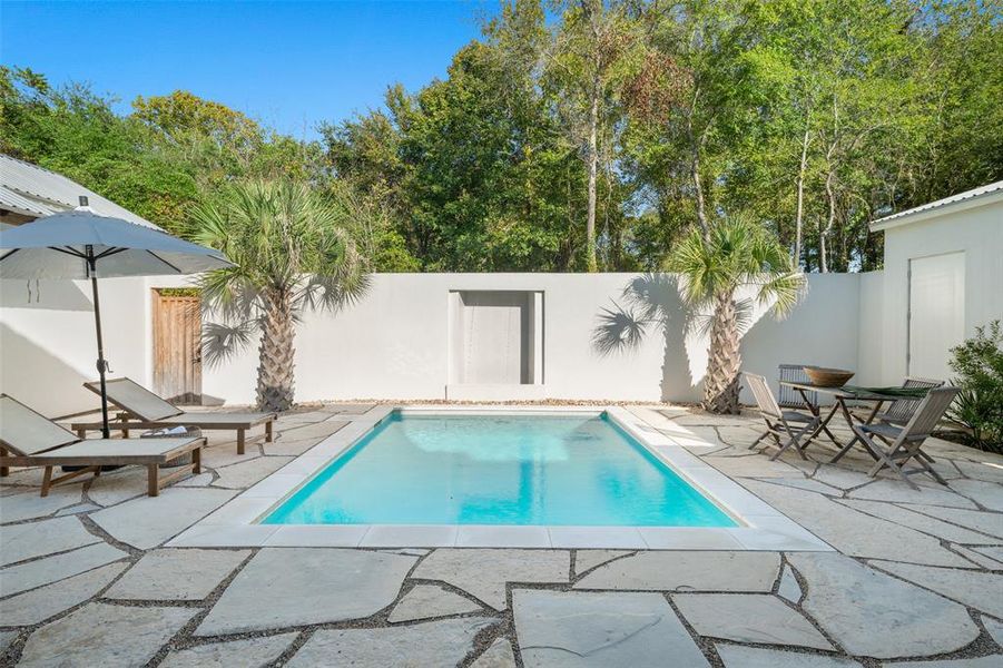 View of swimming pool with a patio area View of swimming pool with a patio area