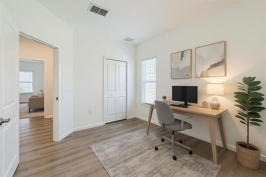 Furnished interior view inside a new home in , Orlando (Image 16).