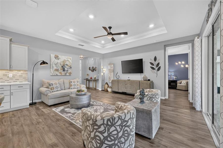 Furnished interior view inside a new home in , Ocala (Image 7).