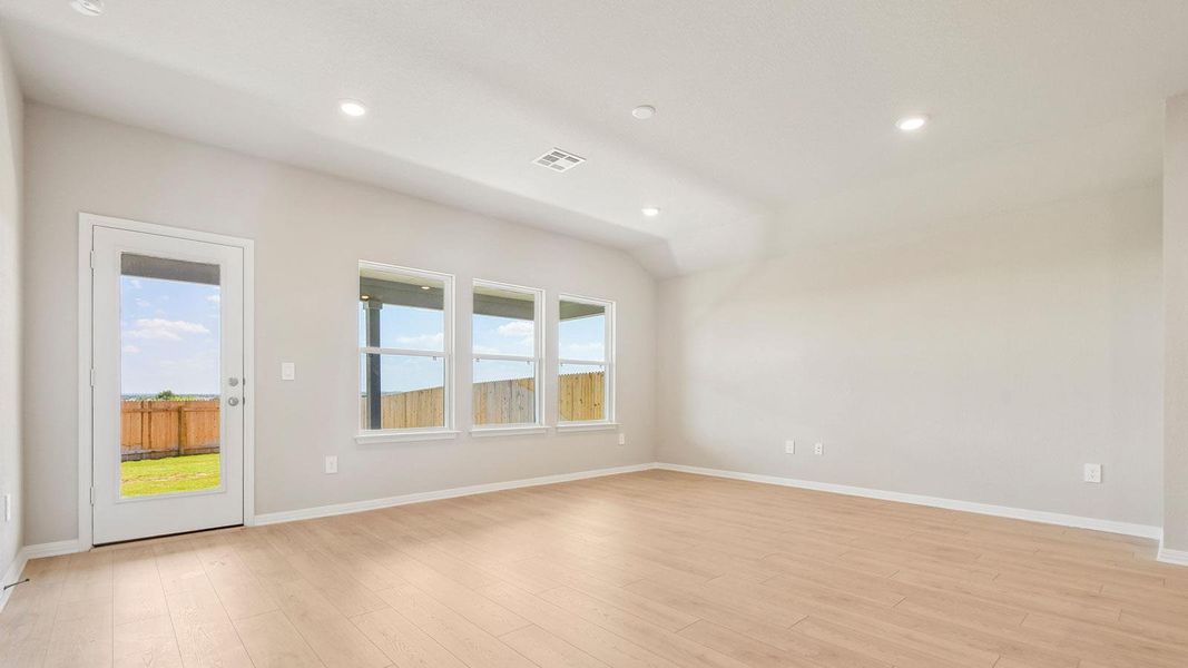 Spacious, unfurnished interior of a new home in Carillon, Manor (Image 24).