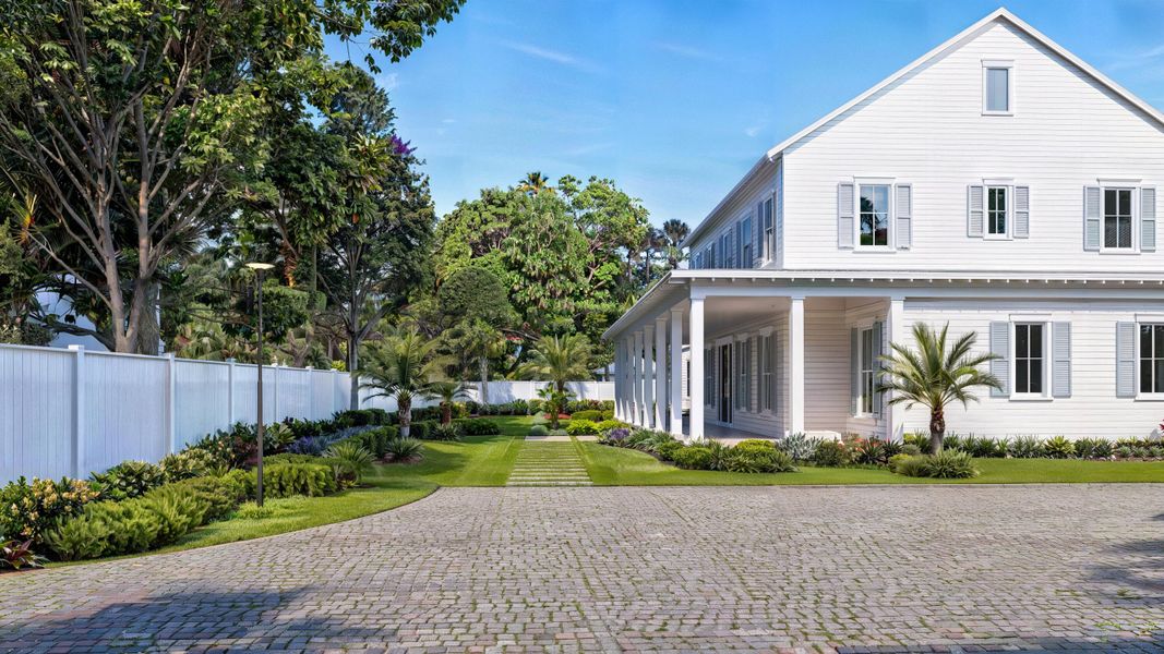 Front exterior of a new home in , Mount Pleasant, SC, highlighting curb appeal (Image 18).