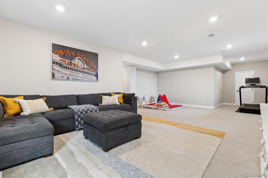 Furnished interior view inside a new home in , Littleton (Image 41).