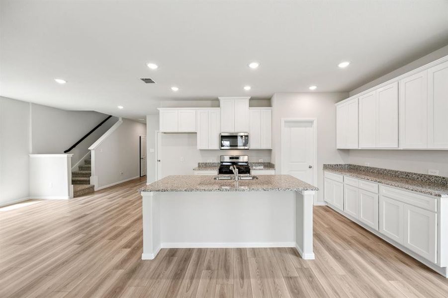 Furnished interior view inside a new home in AnaCapri, Anna (Image 5). Furnished interior view inside a new home in AnaCapri, Anna (Image 5).