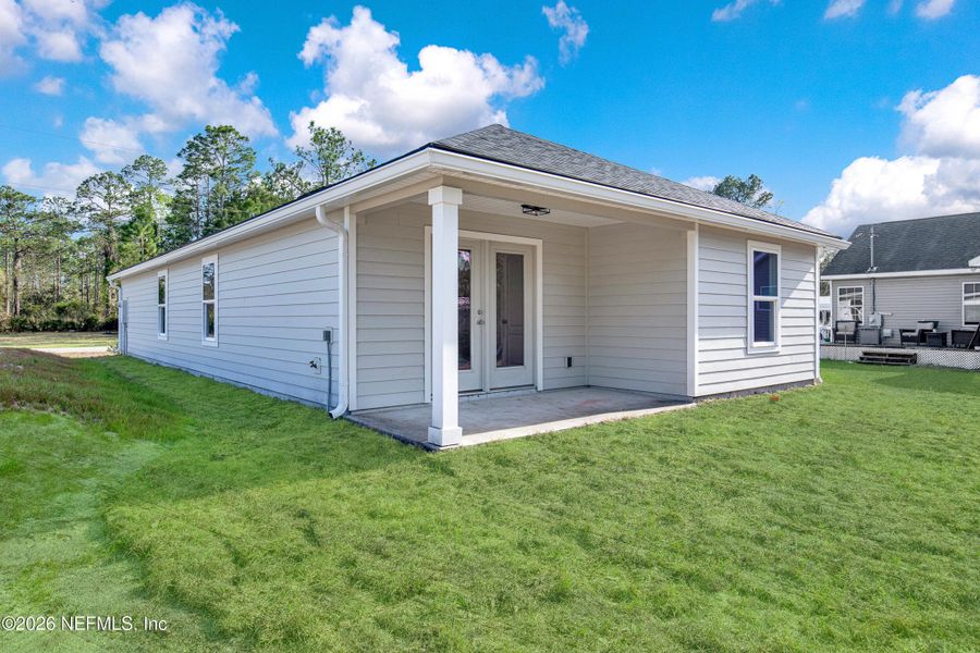 Exterior details and patio area of a home in , East Palatka (Image 22). Exterior details and patio area of a home in , East Palatka (Image 22).