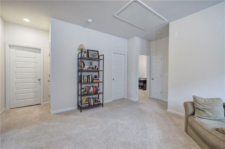 Furnished interior view inside a new home in , Cartersville (Image 36).