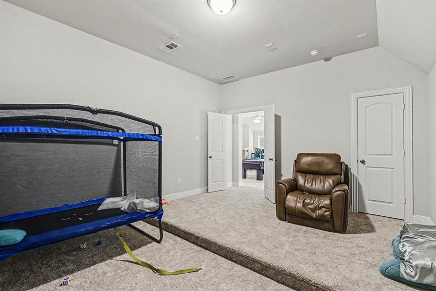 Furnished interior view inside a new home in Pecan Square, Justin (Image 25).