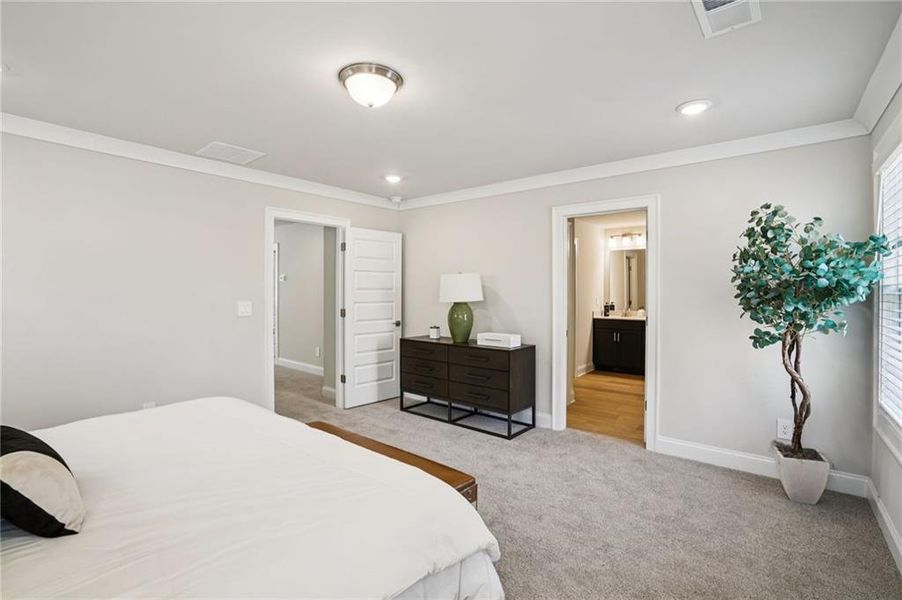 Furnished interior view inside a new home in Hemingway - Reserve Series, Cumming (Image 19).