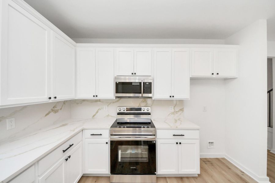 Furnished interior view inside a new home in , Houston (Image 10).