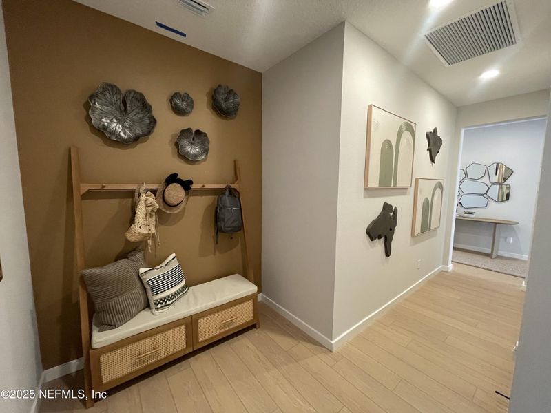 Furnished interior view inside a new home in The Cypress Series at Reserve East, Flagler Beach (Image 16). Furnished interior view inside a new home in The Cypress Series at Reserve East, Flagler Beach (Image 16).