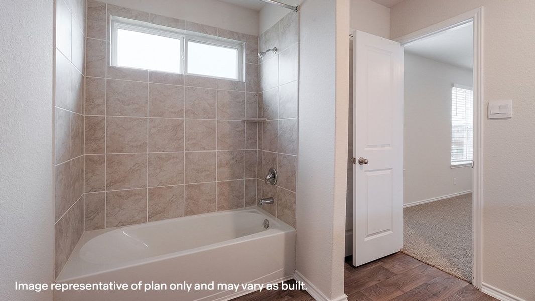 Furnished interior view inside a new home in Riverstone at Westpointe, San Antonio (Image 6).