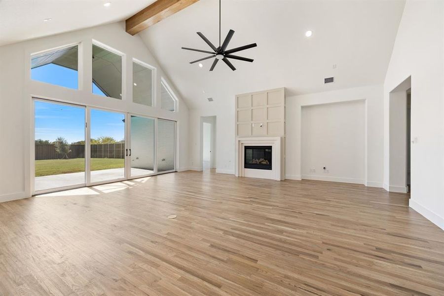 Spacious, unfurnished interior of a new home in NorthGlen, Haslet (Image 30). Spacious, unfurnished interior of a new home in NorthGlen, Haslet (Image 30).