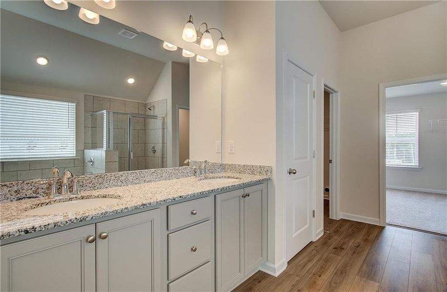 Furnished interior view inside a new home in Kingsmere Estates, Loganville (Image 13).