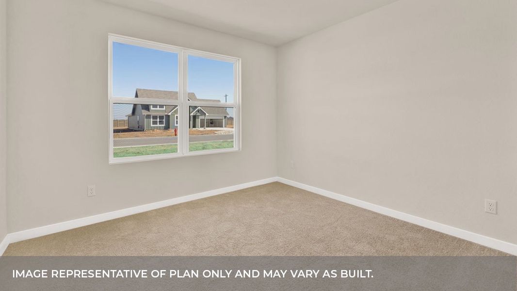 Spacious, unfurnished interior of a new home in Hartland Ranch, Lockhart (Image 14).