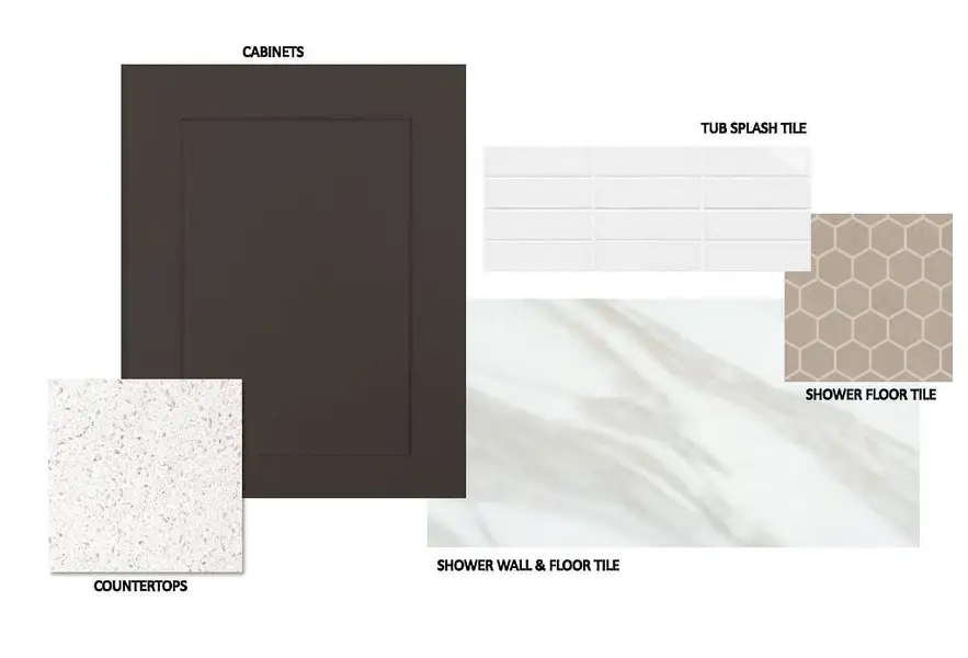 Sample of building materials used in homes in 40' Traditional Homes at Elyson, Katy (Image 3).