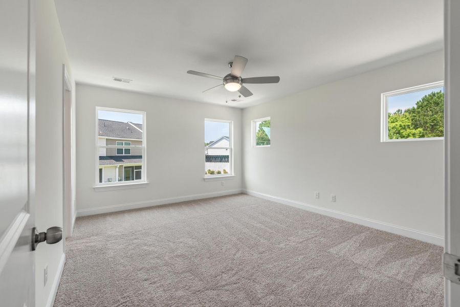 Spacious, unfurnished interior of a new home in The Landings at Montague, Goose Creek (Image 17). Spacious, unfurnished interior of a new home in The Landings at Montague, Goose Creek (Image 17).