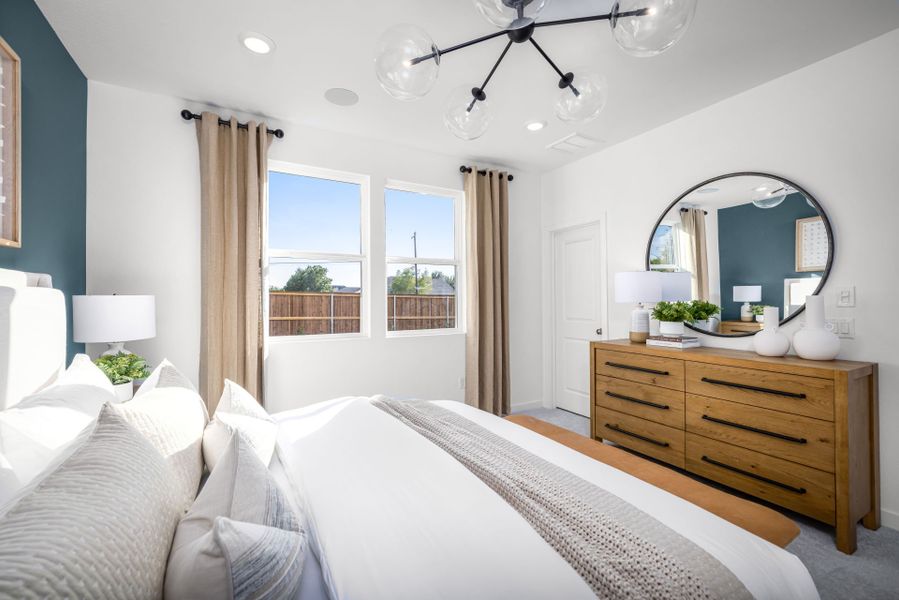 Representative furnished interior of a home built from the Afton by Centex in Larson Crossing, Elgin (Image 10).
