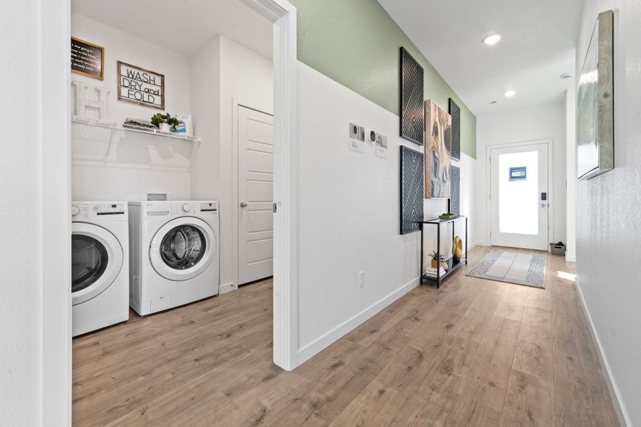 Furnished interior view inside a new home in Granary, Johnstown (Image 8).