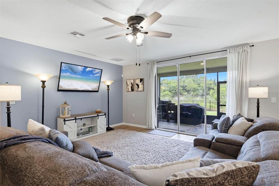 Furnished interior view inside a new home in , Parrish (Image 8).