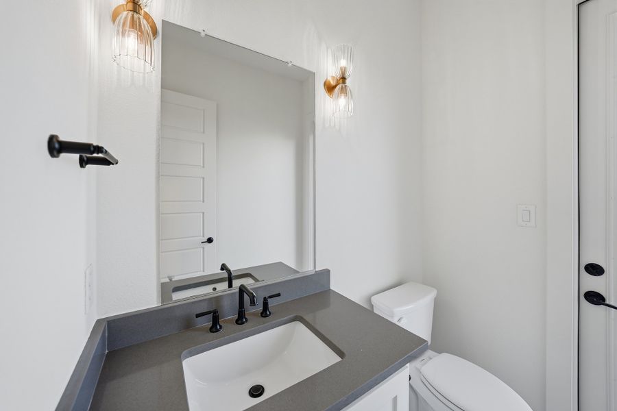 Furnished interior view inside a new home in Park Place - 80' Lots, Prosper (Image 12).