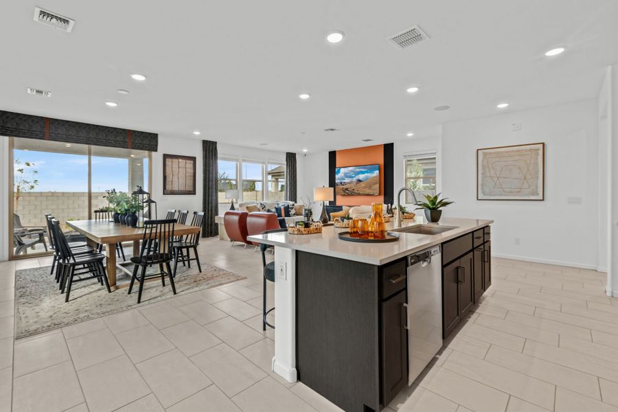 Representative furnished interior of a home built from the Walnut by Mattamy Homes in Blackhawk, Tucson (Image 6). Representative furnished interior of a home built from the Walnut by Mattamy Homes in Blackhawk, Tucson (Image 6).