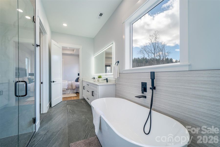 Furnished interior view inside a new home in , Arden (Image 9).