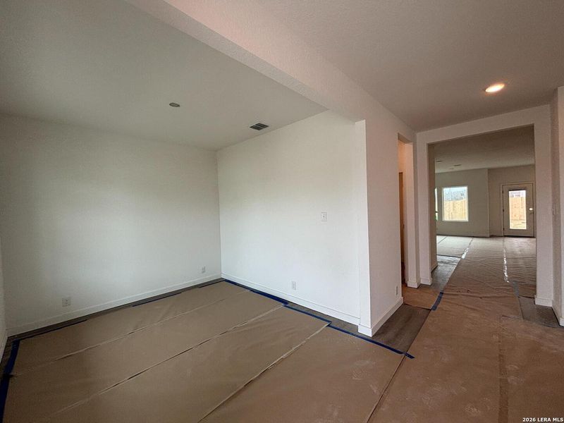 In-progress construction of a new home in The Heights at Saddlebrook Ranch 60's, Schertz, TX (Image 22). In-progress construction of a new home in The Heights at Saddlebrook Ranch 60's, Schertz, TX (Image 22).