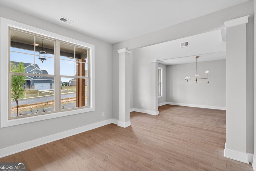 Spacious, unfurnished interior of a new home in The Manor at Gainesville Township, Gainesville (Image 34).