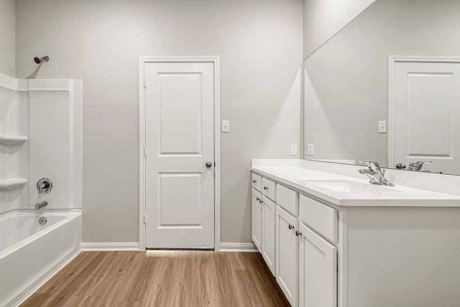 Furnished interior view inside a new home in Wayside Village, Houston (Image 6).