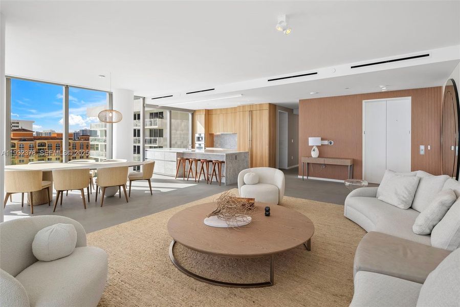 Furnished interior view inside a new home in , Hallandale Beach (Image 13).