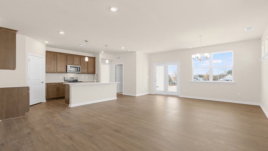 Spacious, unfurnished interior of a new home in The Villas at Collinswood, Aberdeen (Image 11).
