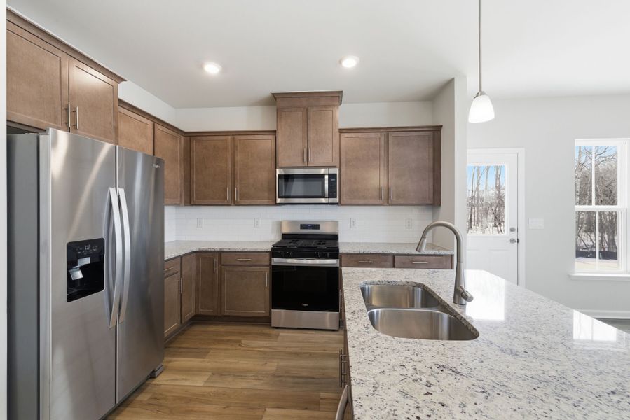 Furnished interior view inside a new home in Flemingfield, Greensboro (Image 16).