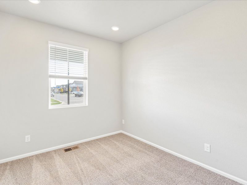 The Snowberry floorplan interior image taken at a Meritage Homes community in Brighton, CO.