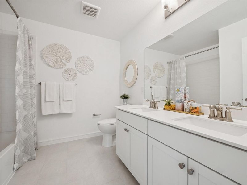 Hall bath (*Photo not of actual home and used for illustration purposes only.) Hall bath (*Photo not of actual home and used for illustration purposes only.)