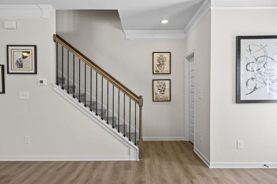 Spacious, unfurnished interior of a new home in Townes At The Stiles, Cartersville (Image 19).