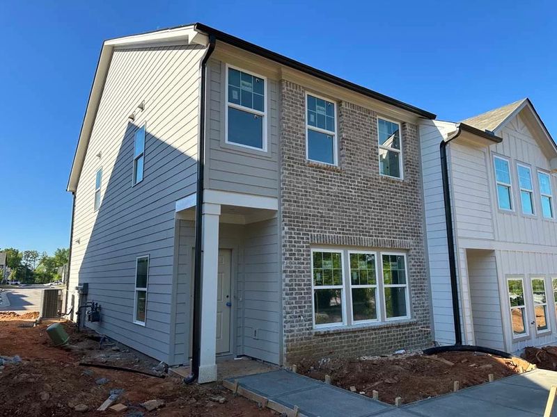 Front Exterior Construction Progress