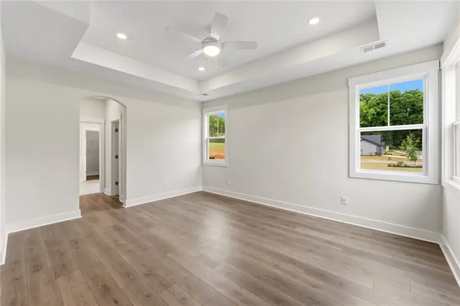 Spacious, unfurnished interior of a new home in Saratoga Oaks, Williamston (Image 31). Spacious, unfurnished interior of a new home in Saratoga Oaks, Williamston (Image 31).