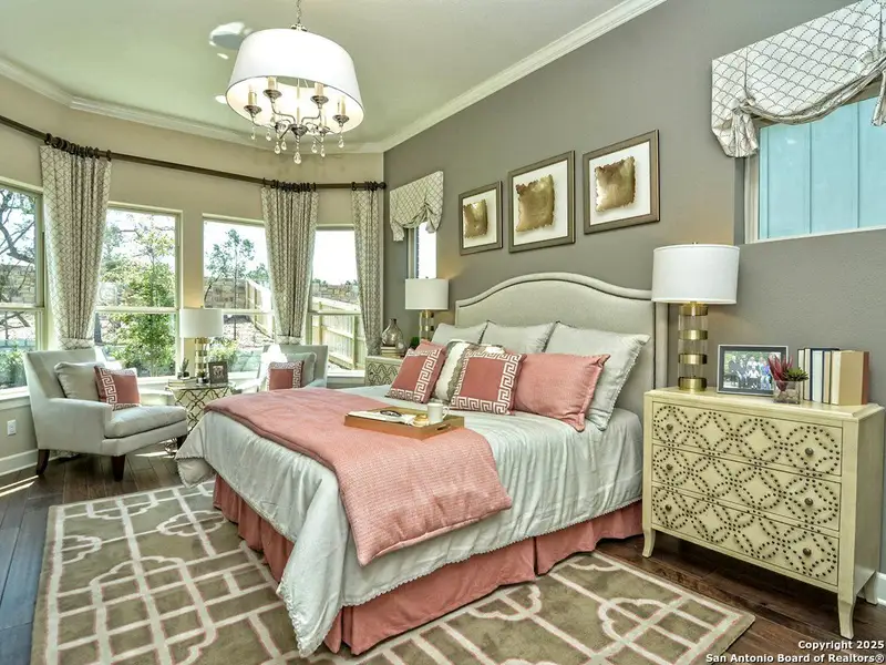 Furnished interior view inside a new home in Davis Ranch 50', San Antonio (Image 3).