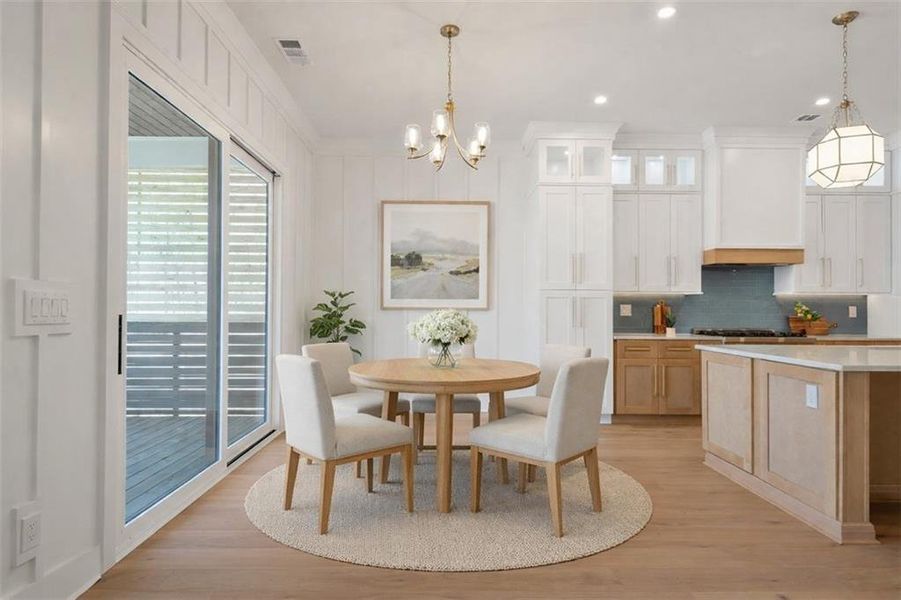 Furnished interior view inside a new home in , Cumming (Image 12).