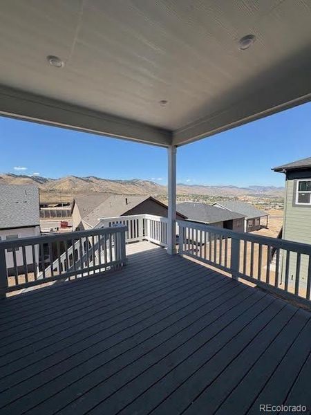 Exterior details and patio area of a home in , Golden (Image 2).