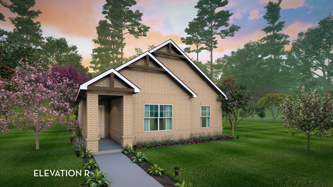 Representative exterior photo of a completed home built from the Topaz by CastleRock Communities in Infinity Square, Kyle, TX (Image 2). Representative exterior photo of a completed home built from the Topaz by CastleRock Communities in Infinity Square, Kyle, TX (Image 2).