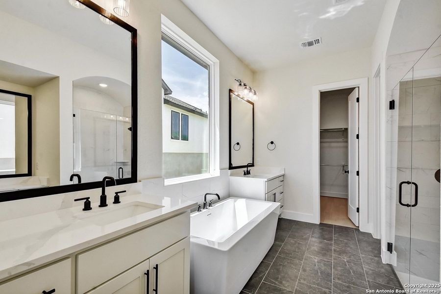 Furnished interior view inside a new home in Esperanza, Boerne (Image 16). Furnished interior view inside a new home in Esperanza, Boerne (Image 16).