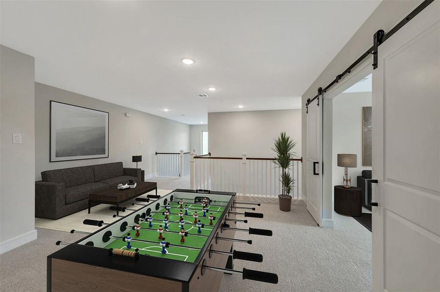 Furnished interior view inside a new home in Elevon, Lavon (Image 26). Furnished interior view inside a new home in Elevon, Lavon (Image 26).