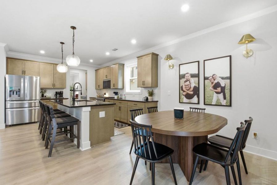Furnished interior view inside a new home in Cambridge at Steels Bridge, Canton (Image 11).