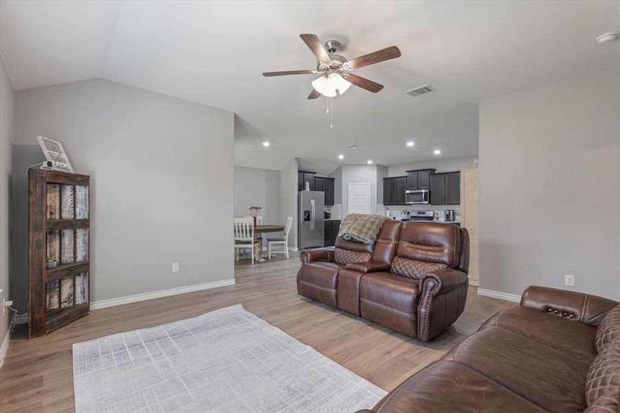 Furnished interior view inside a new home in Millstone, McKinney (Image 12). Furnished interior view inside a new home in Millstone, McKinney (Image 12).