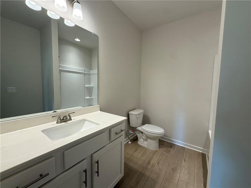 Furnished interior view inside a new home in Ponderosa Farms Estates, Gainesville (Image 13).