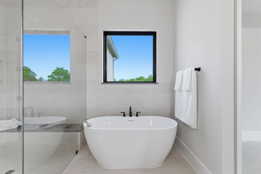 Furnished interior view inside a new home in , Northlake (Image 18).