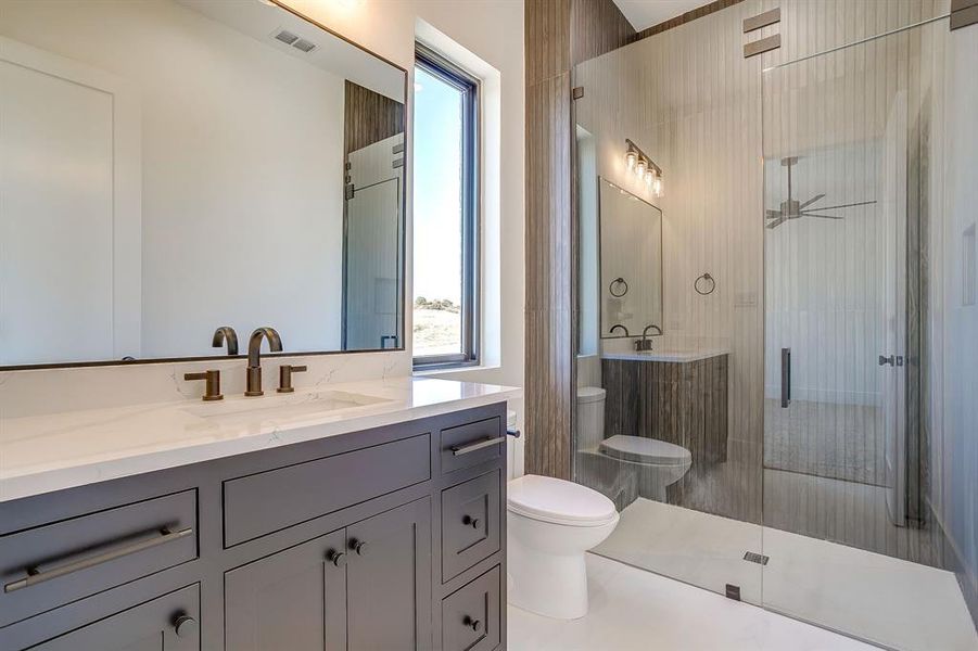 Furnished interior view inside a new home in , Weatherford (Image 14).